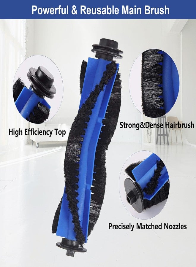 LesinaVac Replacement Part for Eufy RoboVac 11S Max, RoboVac 15C Max, RoboVac 30C Max RoboVac G30 Edge G10 Hybrid Robot Vacuum Cleaner Accessories Kit, Including 1 Main brush, 6 Side brushes, 6 Filters - Image 5